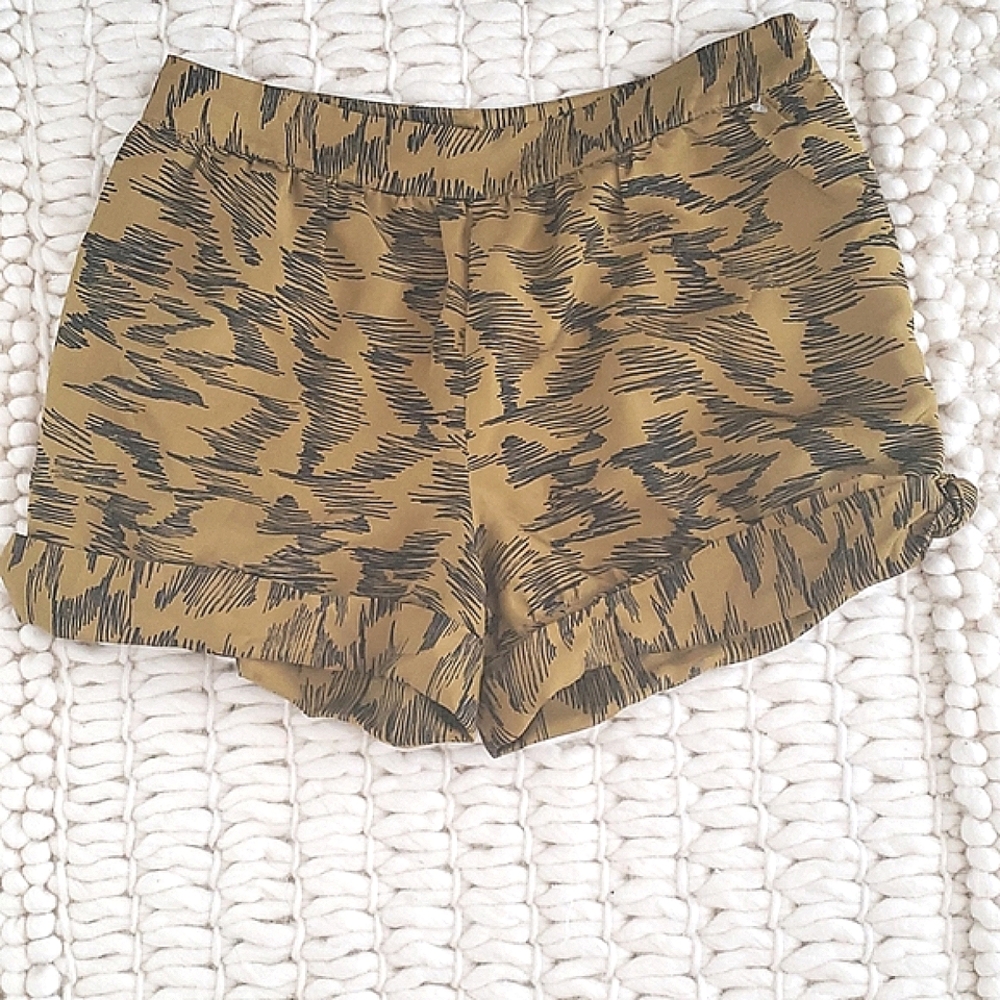 Loeffler Randall silk shorts size 0